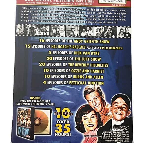 TV Time Comedy - 10 DVD Set (DVD, 2004, 10-Disc Set). - Picture 2 of 5